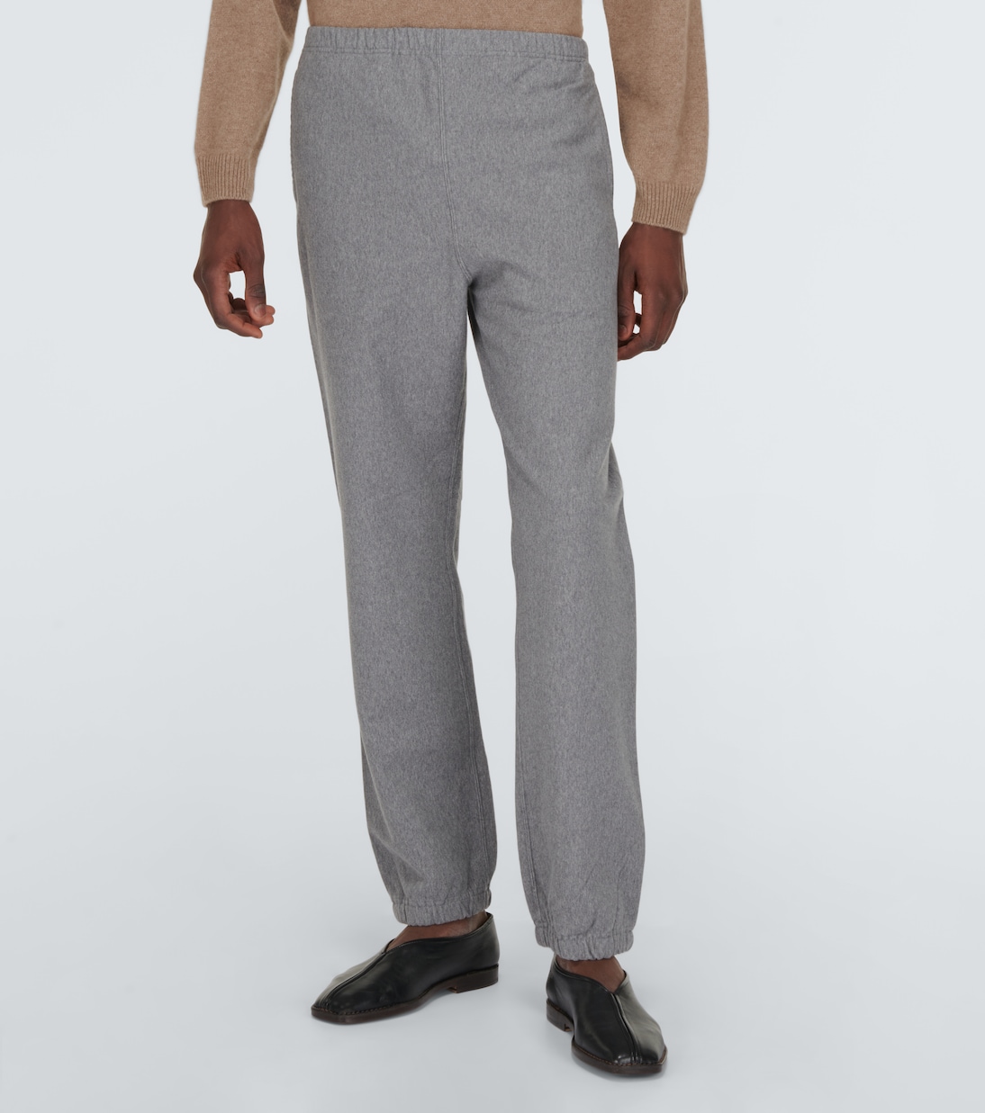 Auralee Super Milled sweatpants - Detail 3