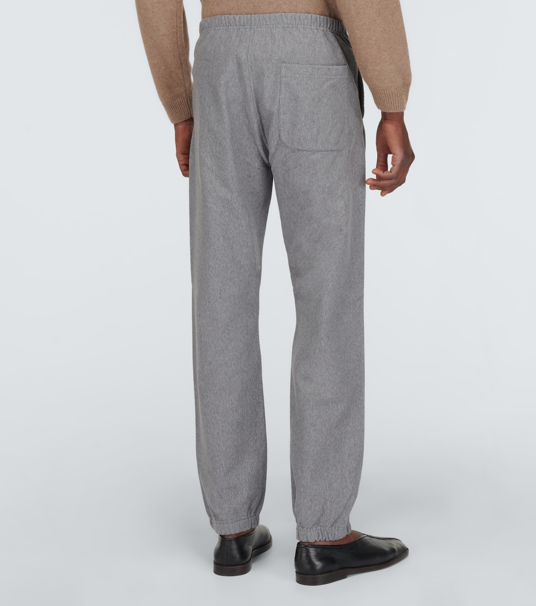 Auralee Super Milled sweatpants - Detail 4