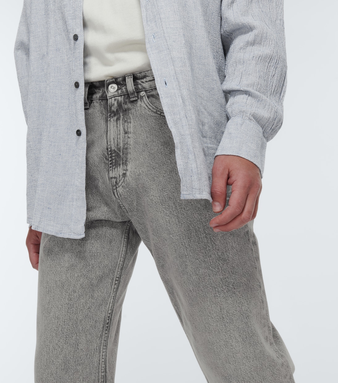 Our Legacy Third cut wide-leg jeans - Detail 5
