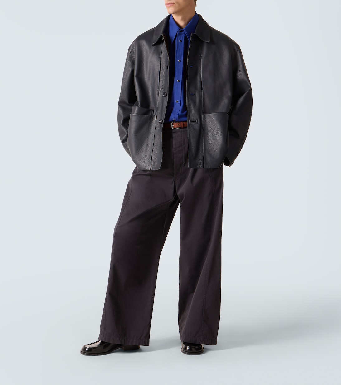 Lemaire Leather jacket - Detail 2