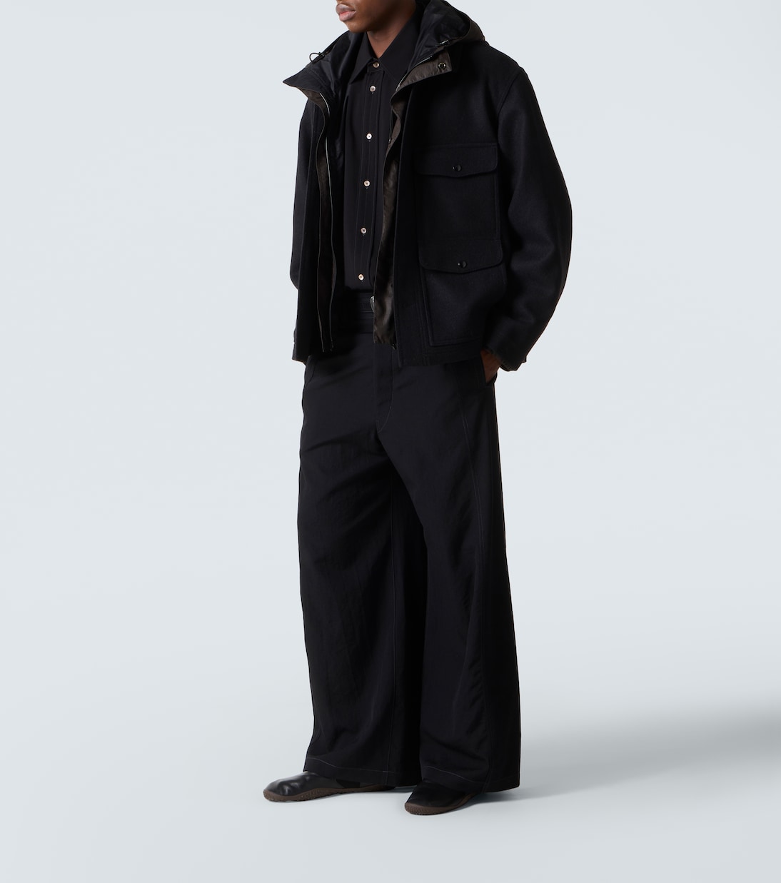 Lemaire Wool felt field jacket - Detail 2