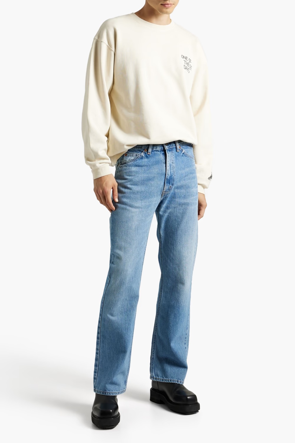 Levi's Faded Denim Jeans - Detail 2