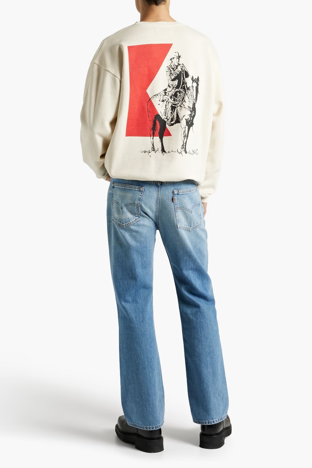 Levi's Faded Denim Jeans - Detail 4