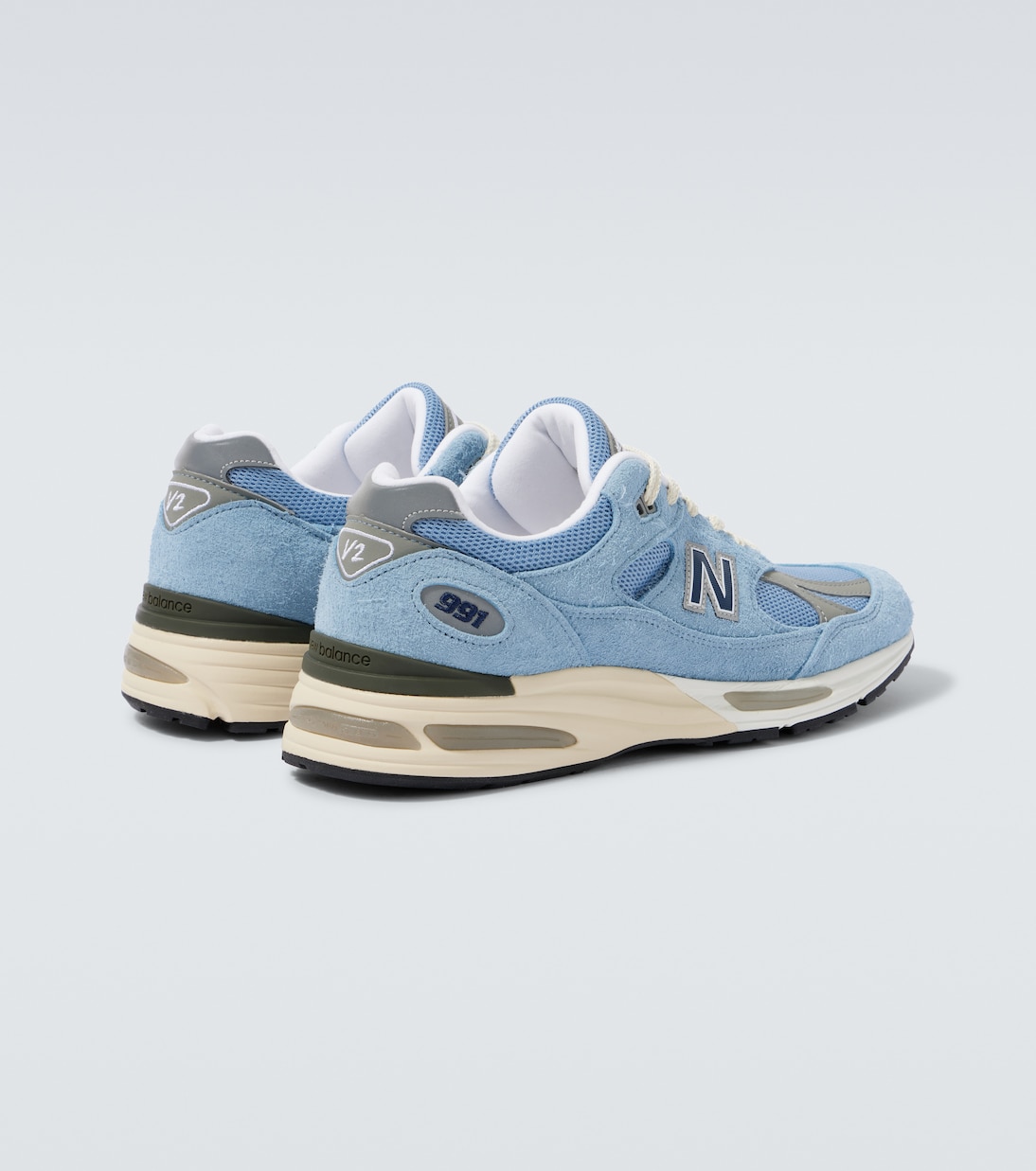 New Balance 991v2 suede sneakers - Detail 6