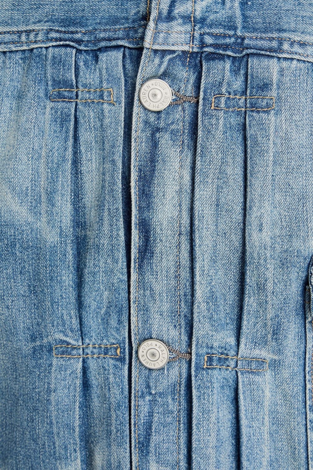 Polo Ralph Lauren Distressed faded denim jacket - Detail 3