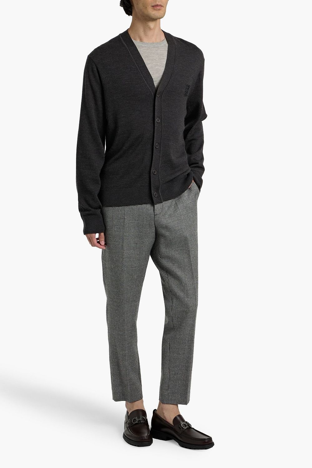 Sandro Appliqud wool cardigan - Detail 2