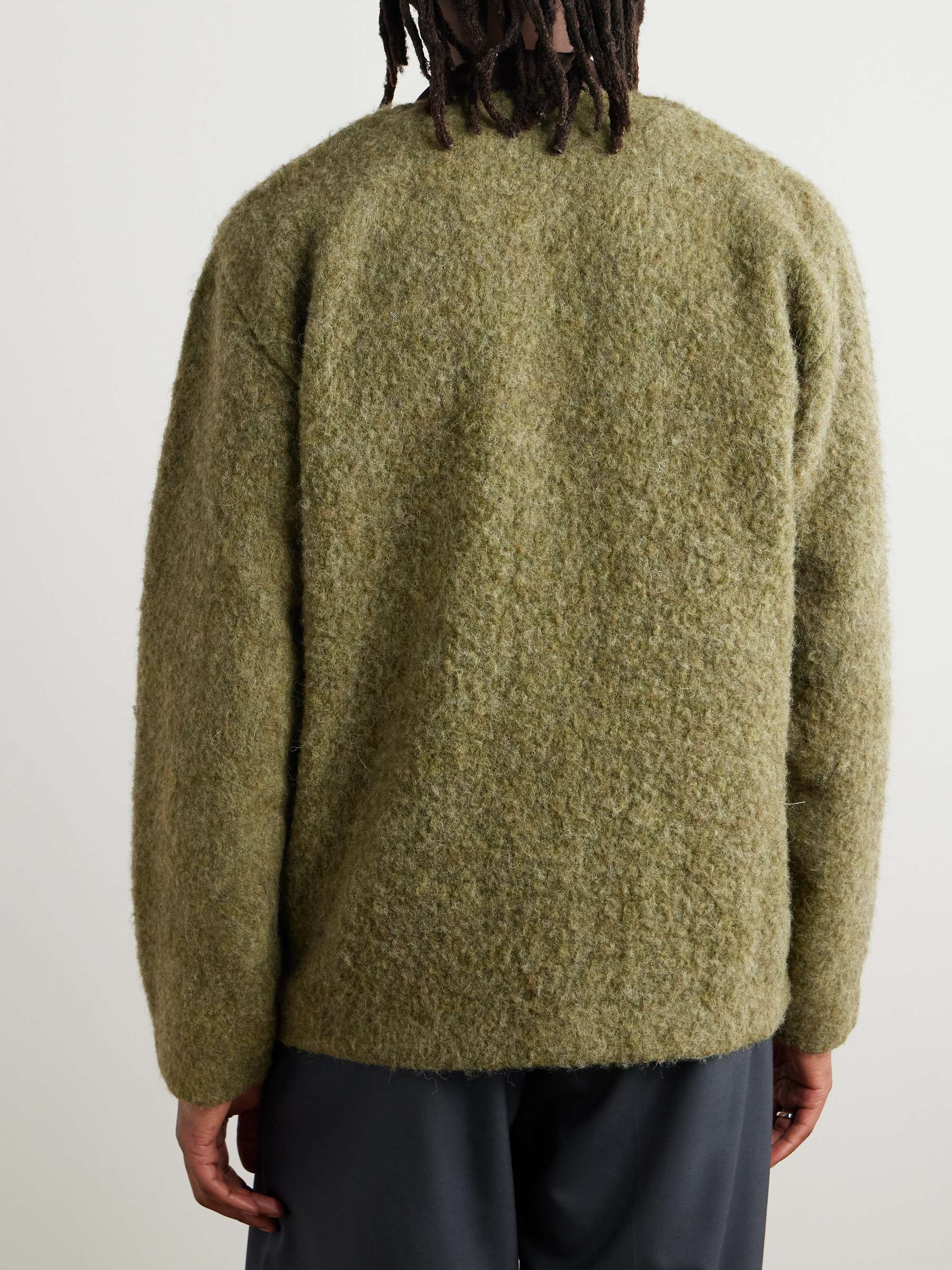 Our Legacy Brushed-Knit Cardigan - Detail 4